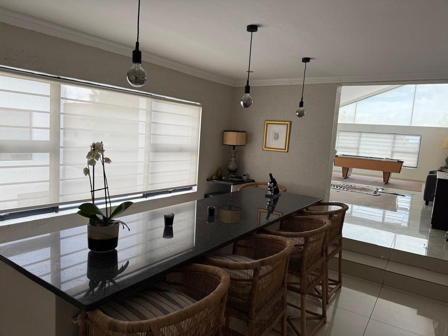 Bar and pool table
